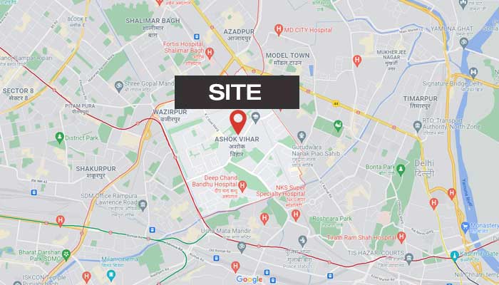 Godrej Green Woods Location Map