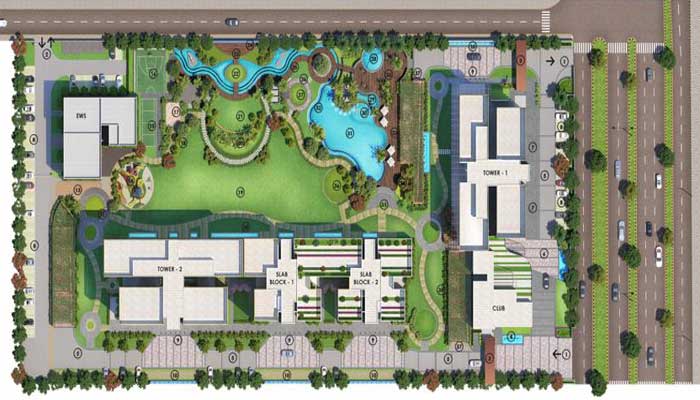 Godrej Prima Master Layout Plan