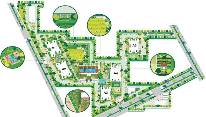 Godrej Air Master Layout Plan