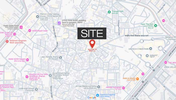 Godrej Alira Location Map