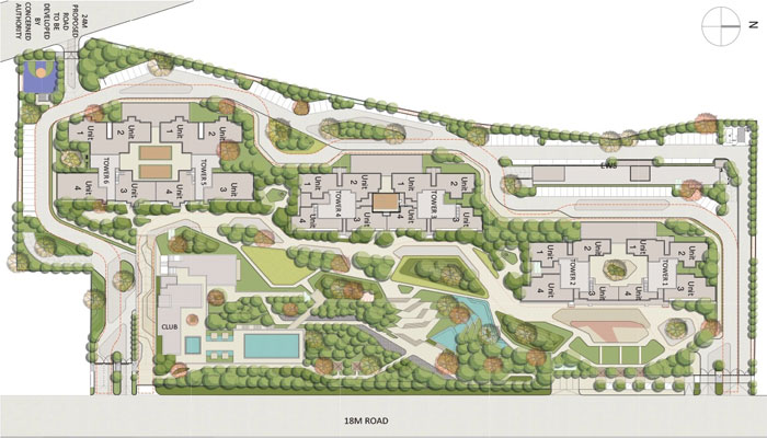 Godrej Aristocrat Master Layout Plan
