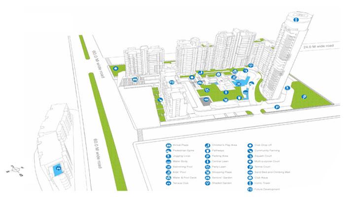 Godrej Icon Master Layout Plan