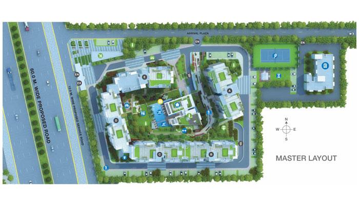 Godrej Oasis Master Layout Plan