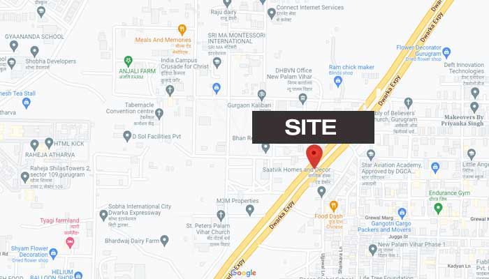 Godrej Plots Dwarka Expressway Gurugram Location Map