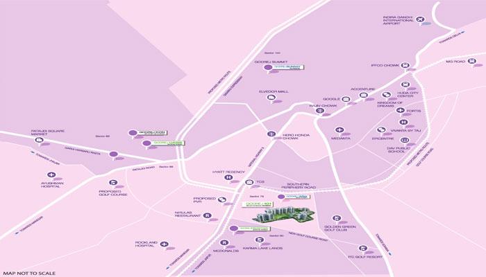 Godrej Suprema Location Map