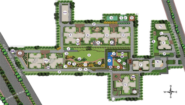 Godrej Suprema Master Layout Plan