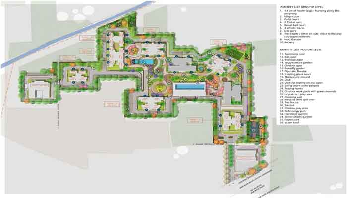 Godrej Zenith Master Layout Plan