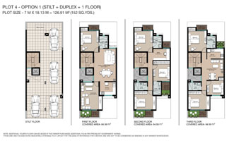 Godrej Plots Ludhiana - Plot (152 sqyds - Duplex Option) Floor Plan