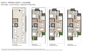Godrej Plots Ludhiana - Plot (179 sqyds - Floors Option) Floor Plan