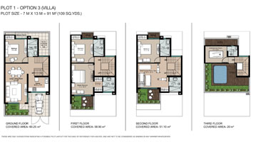 Godrej Plots Ludhiana - Plot (109 sqyds - Villa Option) Floor Plan