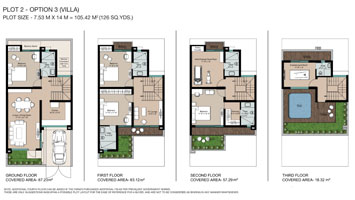 Godrej Plots Ludhiana - Plot (126 sqyds - Villa Option) Floor Plan
