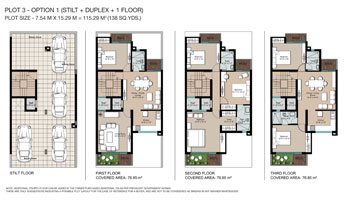 Godrej Plots Ludhiana - Plot (138 sqyds - Duplex Option) Floor Plan