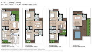 Godrej Plots Ludhiana - Plot (138 sqyds - Villa Option) Floor Plan