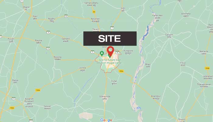 Godrej Plots Karnal Location Map