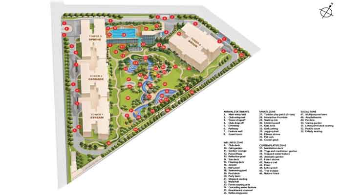 Godrej Riverine Master Layout Plan