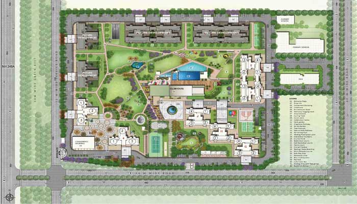 Godrej Crown Master Layout Plan
