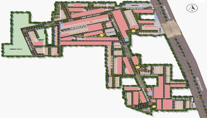 Godrej Plots Sonipat Master Layout Plan